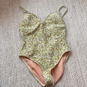 J. Crew Liberty fabric One Piece Swimsuit